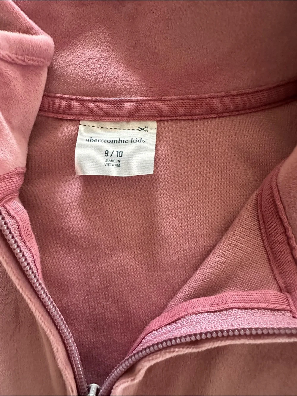 abercrombie kids matching velour